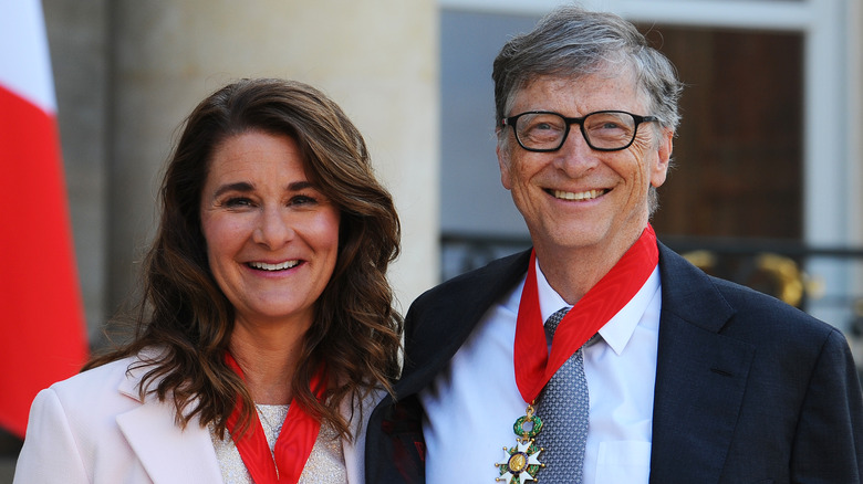 Bill and Melinda Gates in Paris 