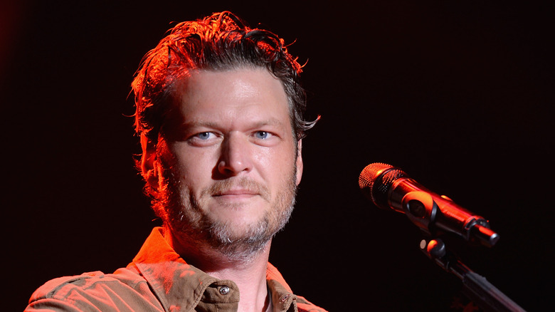 Blake Shelton performs onstage