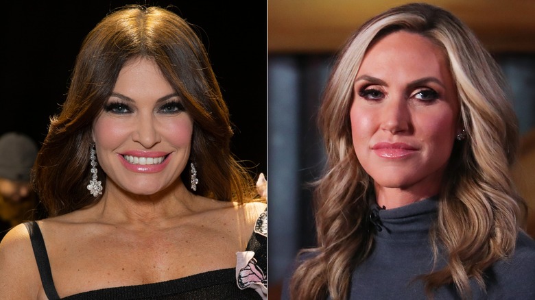 Kimberly Guilfoyle (L) Lara Trump (R)