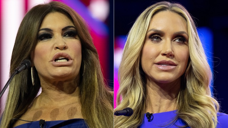 Kimberly Guilfoyle (L) Lara Trump (R)