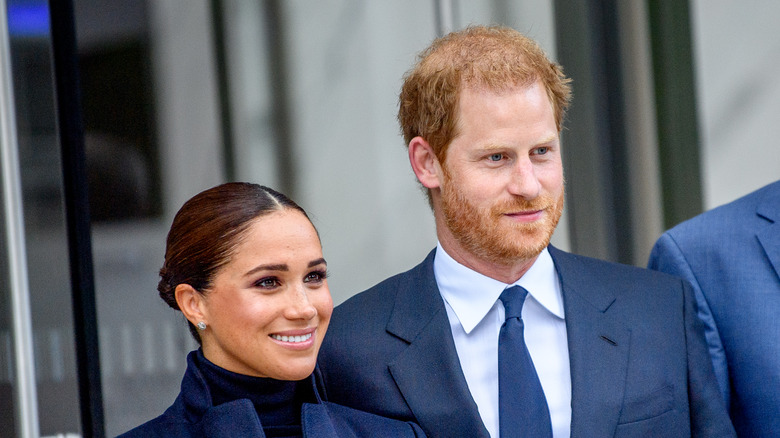 Prince Harry and Meghan Markle in NYC.