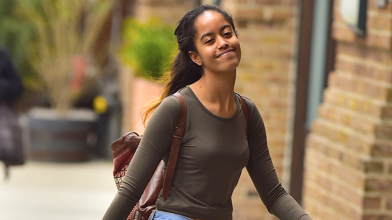 Malia Ann Obama in Tribeca