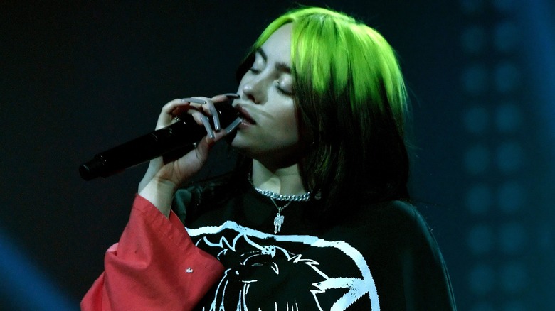 Billie Eilish performs