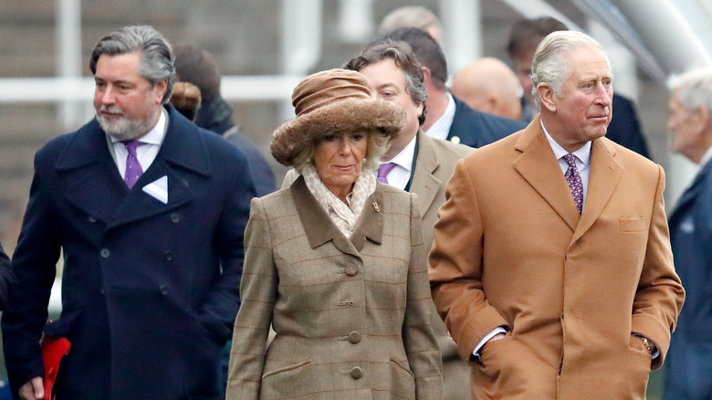  Michael Fawcett accompanies Camilla, Duchess of Cornwall and Prince Charles, Prince of Wales