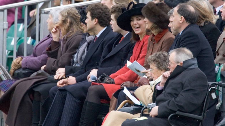 Kate Middleton at 2006 Sandhurst graduation