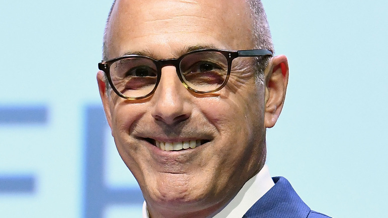 Matt Lauer smiling