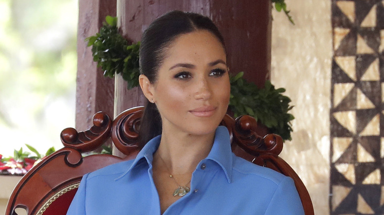 Meghan Markle smiling