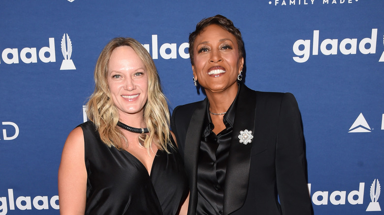 Amber Laign and Robin Roberts GLAAD