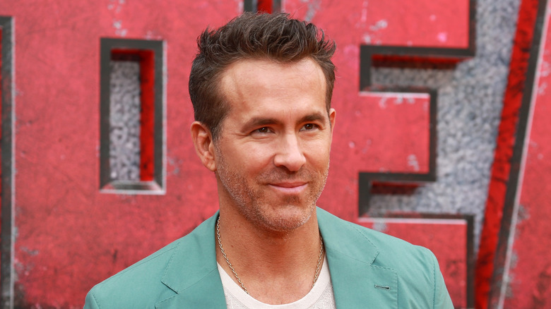 Ryan Reynolds smiling