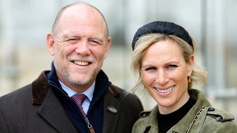 Mike Tindall Zara Tindall smiling