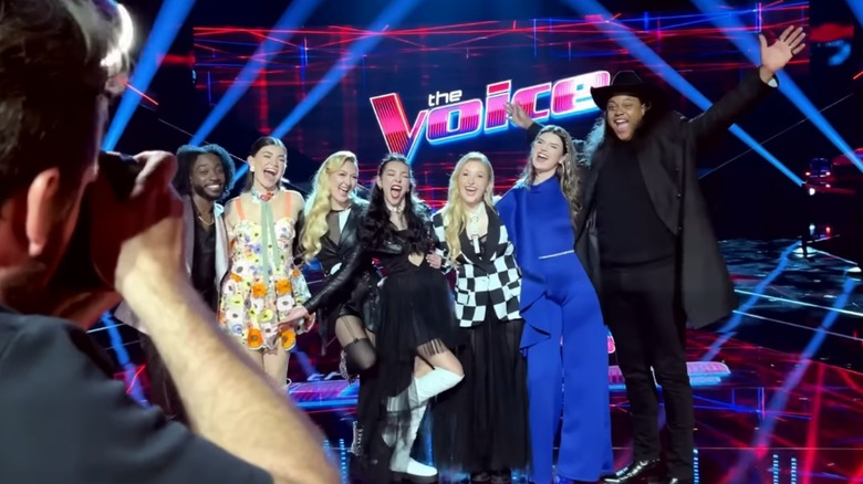 Contestants on The Voice