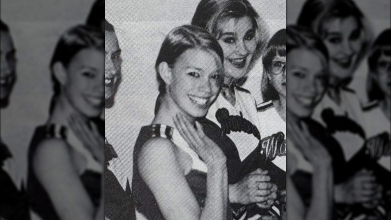 Barbara Katie posing with friends in her youth