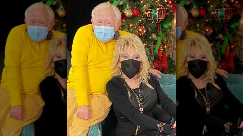 Leslie Jordan and Dolly Parton