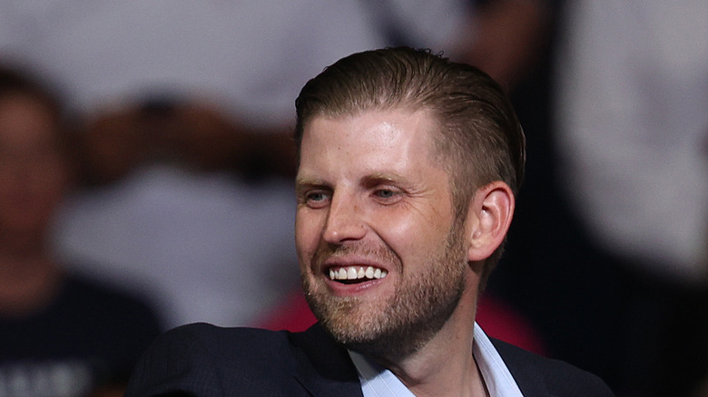 Eric Trump at a Trump 2020 rally