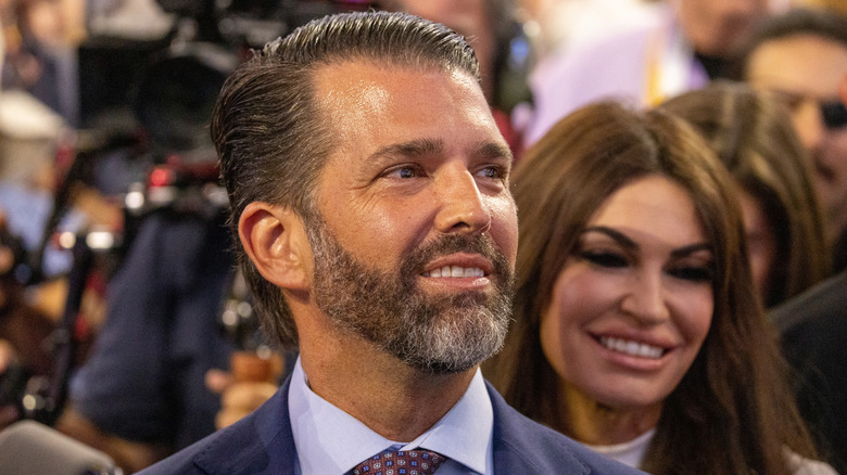 Donald Trump jr. with Kimberly Guilfoyle