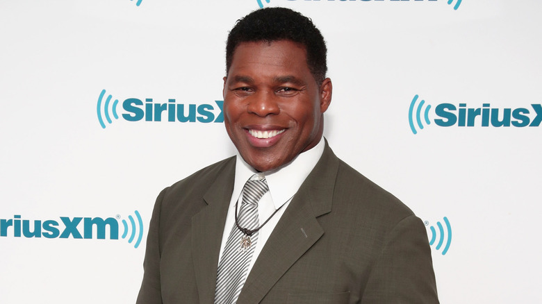 Herschel Walker on the red carpet 