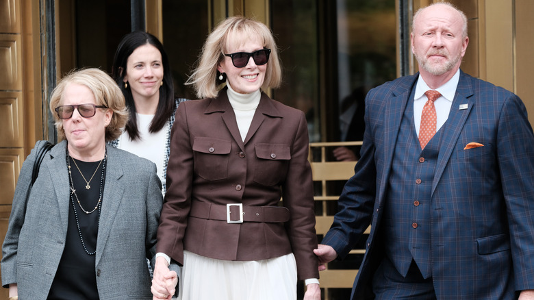 E. Jean Carroll leaving court