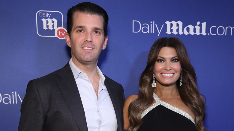 Donald Trump Jr. and Kimberly Guilfoyle posing together