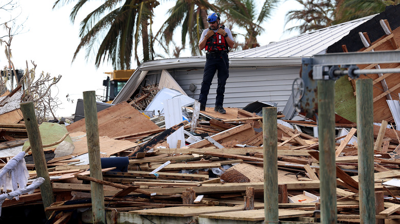 Hurricane Ian destruction