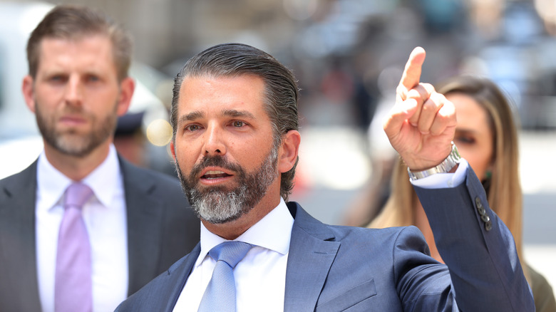 Donald Trump Jr.'s Tasteless Joke About Brother Eric Has Everyone Calling Out One Major Detail