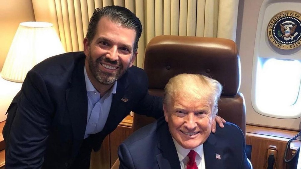 Donald Trump and Donald Trump Jr.