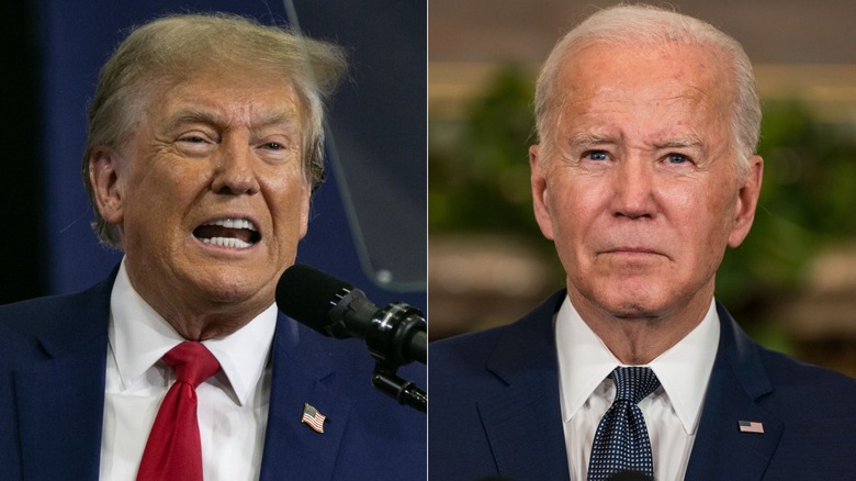 Donald Trump and Joe Biden 