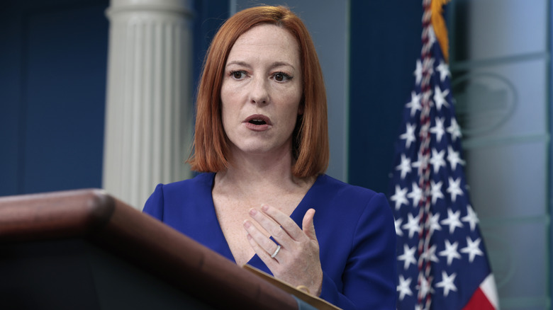 Jen Psaki as White House Press Secretary