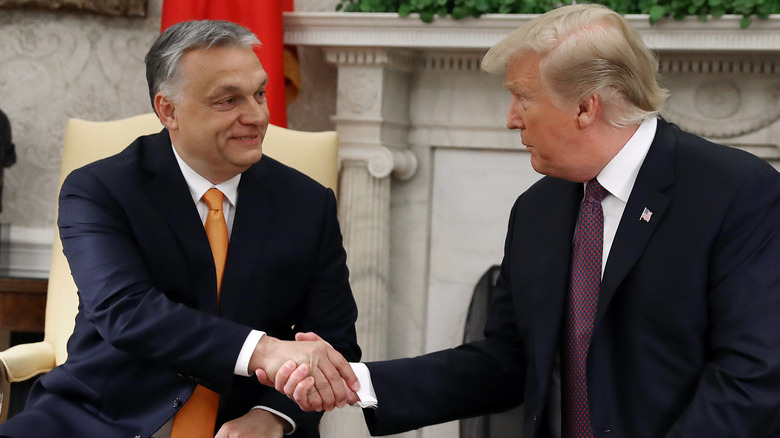 Donald Trump and Viktor Orban