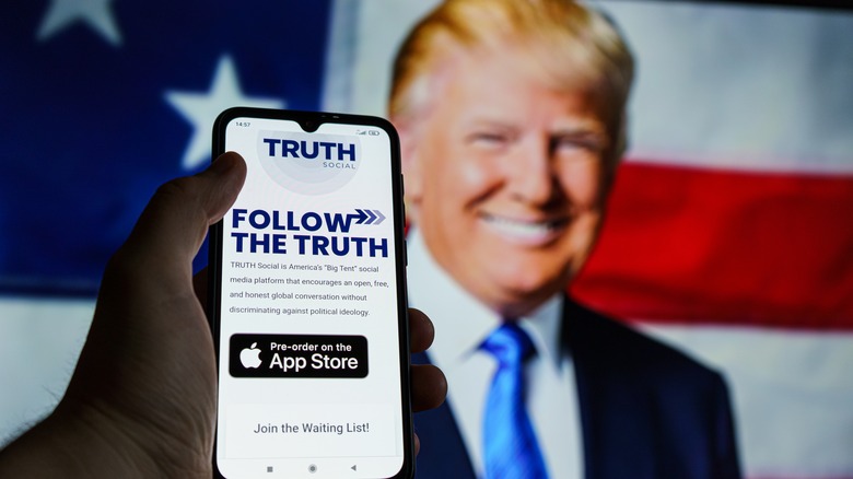 Donald Trump's Truth Social app