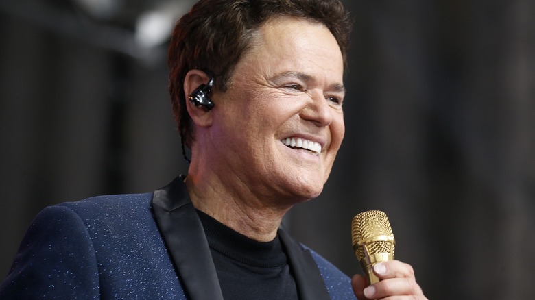 Donny Osmond smiling