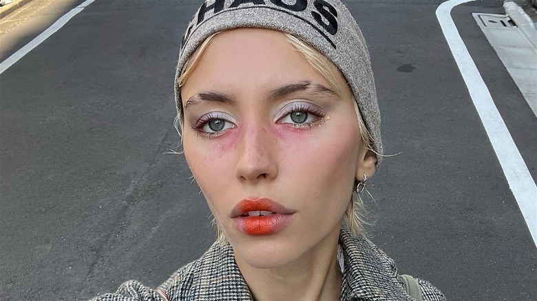 Iris Law dark circles