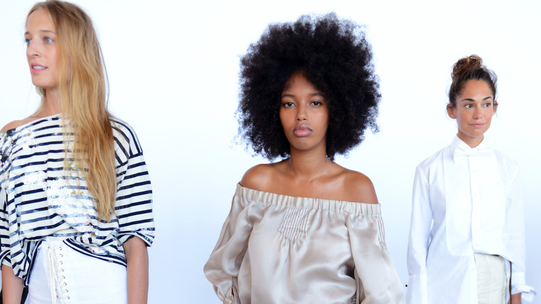 diverse models for J.Crew