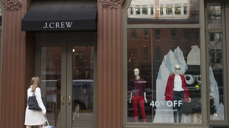 Sale storefront j crew