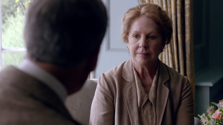 Penelope Wilton as Downton's Isobel Crawley