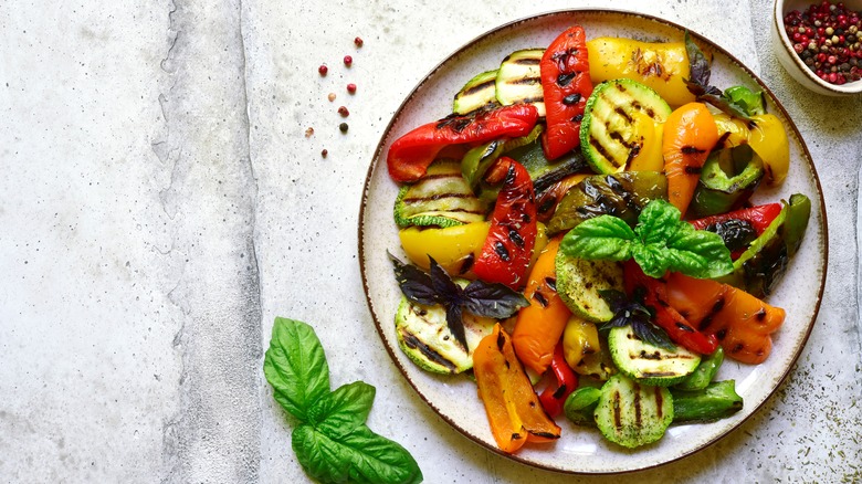 grilled vegetables 