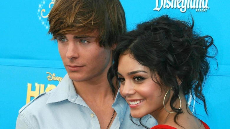 Vanessa Hudgens and Zac Efron at event