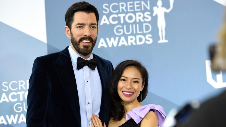 Drew Scott Linda Phan smiling