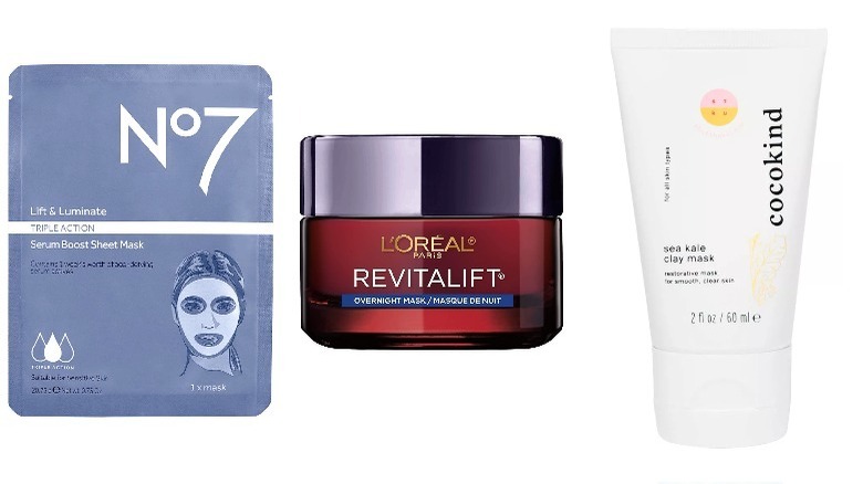 Three drugstore mask options