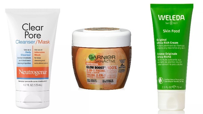 Three drugstore mask options