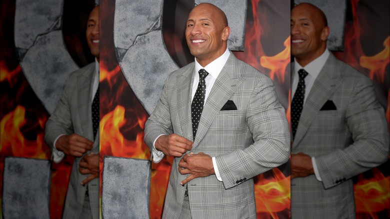 Dwayne Johnson at an event