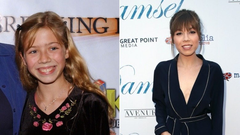 Jennette McCurdy then and now