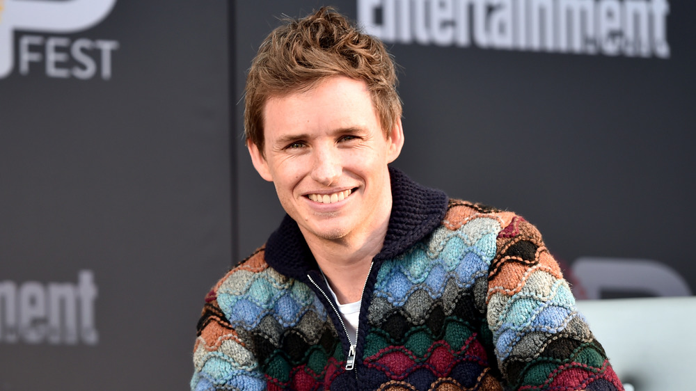 Eddie Redmayne smiling