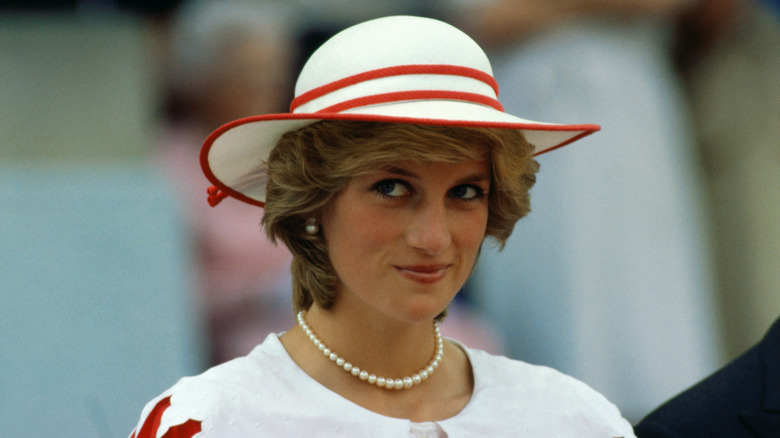 Princess Diana smiling