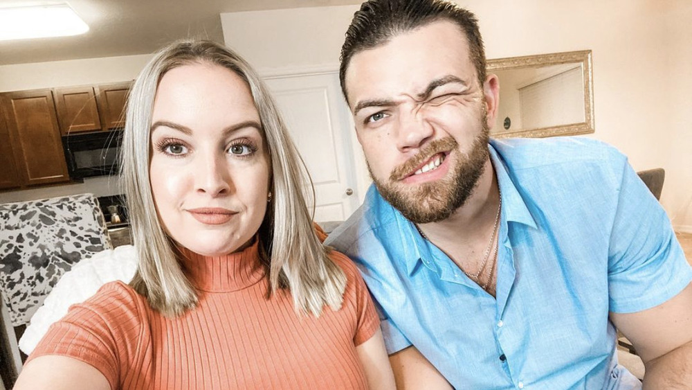 Elizabeth and Andrei posing