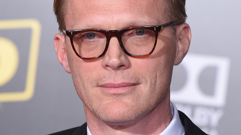 Paul Bettany wearing glasses