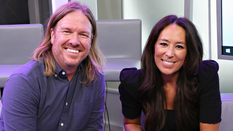 Chip and Joanna Gaines posing