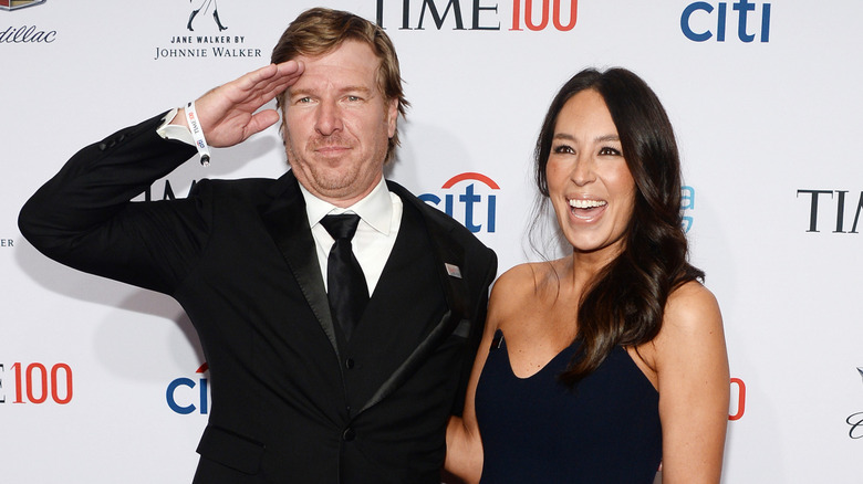 Chip and Joanna Gaines on the red carpet