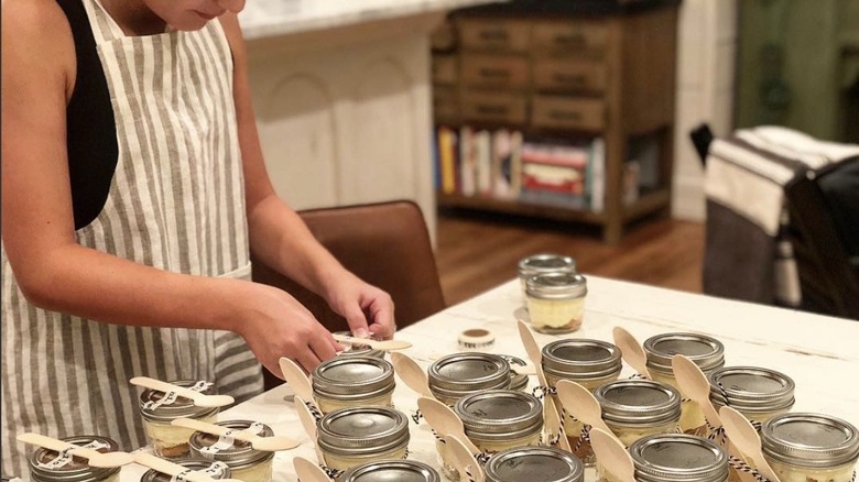 Ella Gaines baking