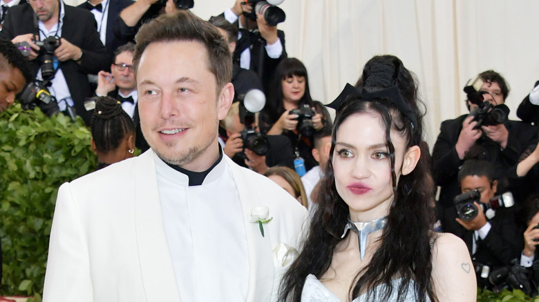 Elon Musk and Grimes Met Gala debut