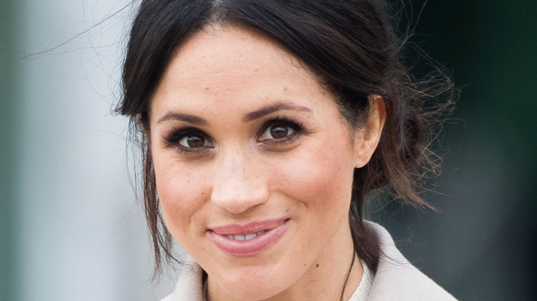 Meghan Markle smiling